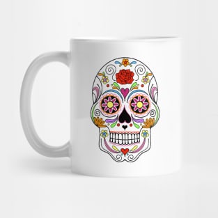 Day Of The Dead Sugar Skull Mug